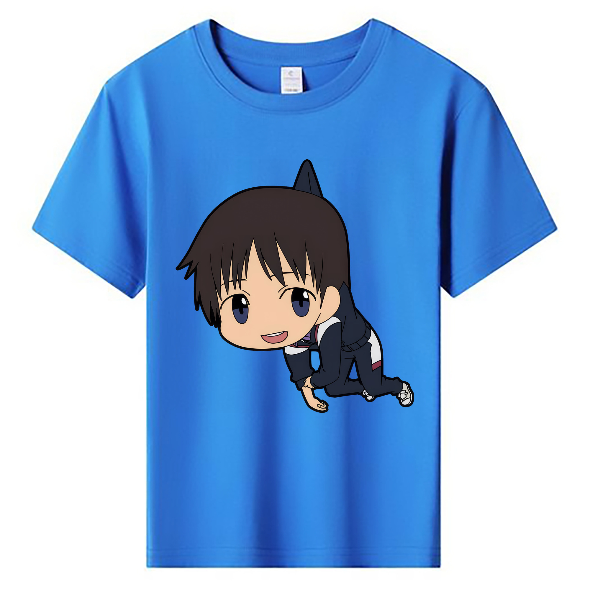 （画像用） EVA 新世紀エヴァンゲリオン 綿100％キッズTシャツ（フロントプリント）